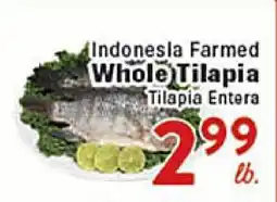 Rio Valley Market Indonesia Farmed Whole Tilapia offer