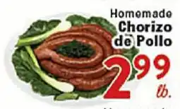 Rio Valley Market Homemade Chorizo de Pollo offer