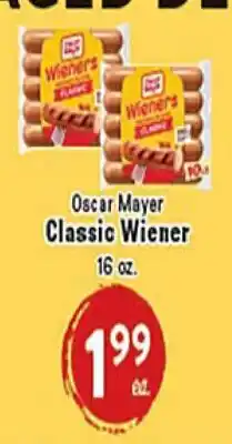 Rio Valley Market Oscar Mayer Classic Wiener offer