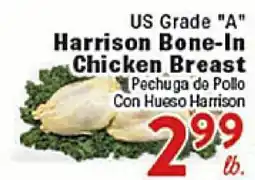 Rio Valley Market US Grade A Harrison Bone-In Chicken Breast offer