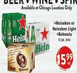 Rio Valley Market Heineken or Heineken Light β’ Bohemia offer