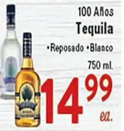 Rio Valley Market 100 AΓ±os Tequila offer
