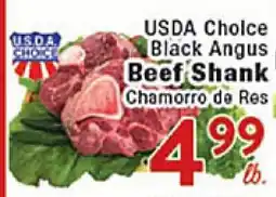 Rio Valley Market USDA Choice Black Angus Beef Shank offer