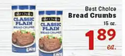 Rio Valley Market Best Choice Bread Crumbs offer