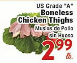 Rio Valley Market US Grade A Boneless Chicken Thighs offer