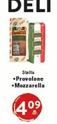 Rio Valley Market Stella Provolone Mozzarella offer