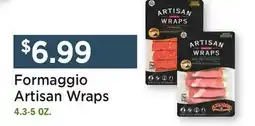 Heinen's Formaggio Artisan Wraps offer