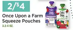Heinen's Once Upon a Farm Squeeze Pouches offer