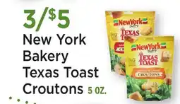 Heinen's New York Bakery Texas Toast Croutons offer