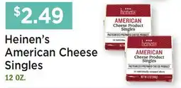 Heinen's Heinen's American Cheese Singles offer