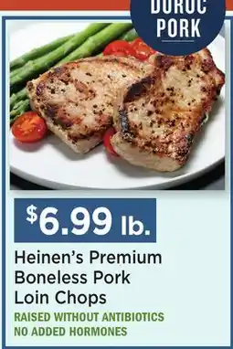 Heinen's Heinen's Premium Boneless Pork Loin Chops offer