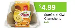 Heinen's SunGold Kiwi Clamshells offer
