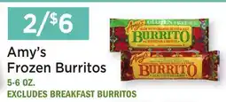 Heinen's Amy's Frozen Burritos offer