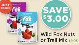 Heinen's Wild Fox Nuts or Trail Mix offer