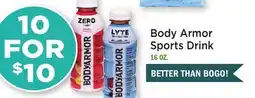 Heinen's Body Armor Sports Drink offer
