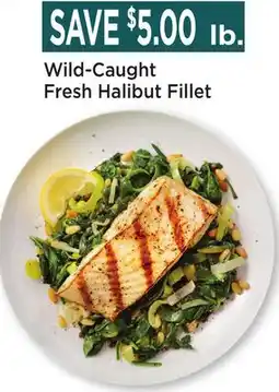 Heinen's Wild-Caught Fresh Halibut Fillet offer