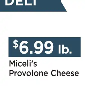 Heinen's Miceli's Provolone Cheese offer