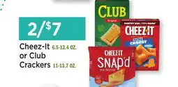 Heinen's Cheez-It 6.5-12.4 OZ. or Club Crackers 11-13.7 OZ offer