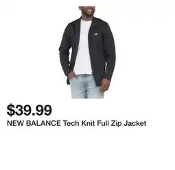 Marshalls NEW BALANCE Tech Knit Full Zip Jacket offer