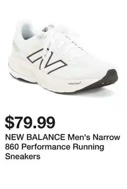 Marshalls NEW BALANCE Men's Narrow 860 Performance Running Sneakers offer