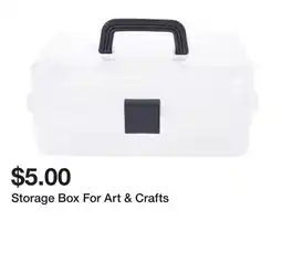 Five Below Storage Box For Art & Crafts offer
