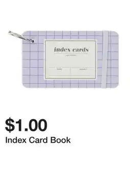 Five Below Index Card Book offer