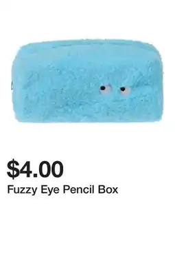 Five Below Fuzzy Eye Pencil Box offer