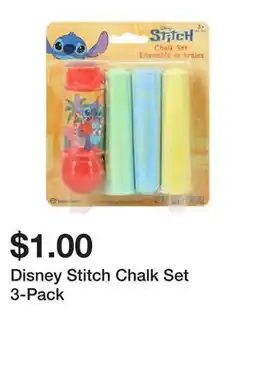 Five Below Disney Stitch Chalk Set 3-Pack offer