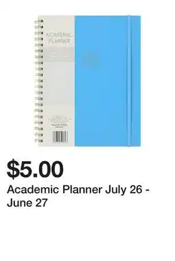 Five Below Academic Planner July 26 - June 27 offer