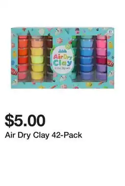 Five Below Air Dry Clay 42-Pack offer