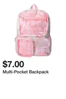 Five Below Multi-Pocket Backpack offer