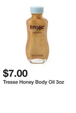Five Below Tresse Honey Body Oil 3oz offer