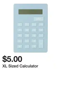 Five Below XL Sized Calculator offer