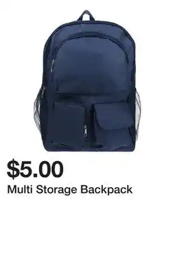 Five Below Multi Storage Backpack offer