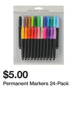 Five Below Permanent Markers 24-Pack offer