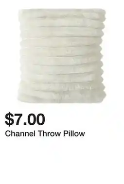 Five Below Channel Throw Pillow offer