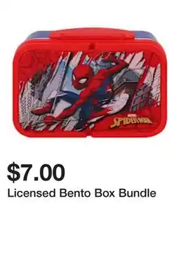 Five Below Licensed Bento Box Bundle offer