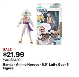 Best Buy Banda - Anime Heroes - 6.5 Luffy Gear 5 Figure offer