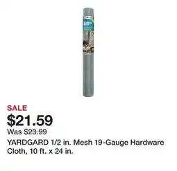Tractor Supply Company YARDGARD 1/2 in. Mesh 19-Gauge Hardware Cloth, 10 ft. x 24 in offer
