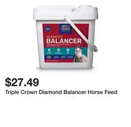 Tractor Supply Company Triple Crown Diamond Balancer Horse Feed offer