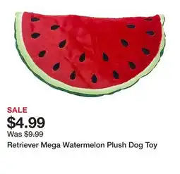 Tractor Supply Company Retriever Mega Watermelon Plush Dog Toy offer