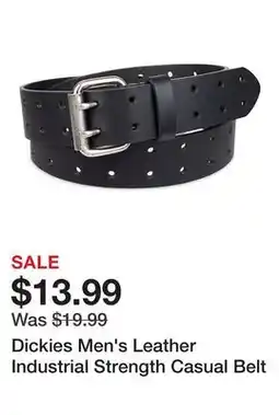Tractor Supply Company Dickies Men's Leather Industrial Strength Casual Belt offer