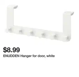 Ikea ENUDDEN Hanger for door, white offer