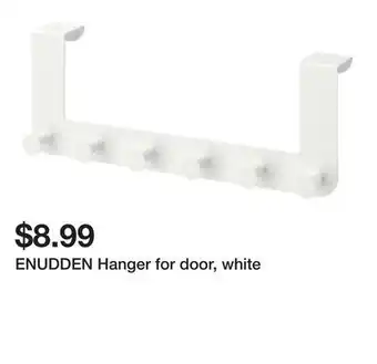 Ikea ENUDDEN Hanger for door, white offer