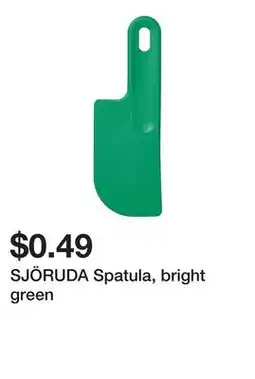 Ikea SJĂ–RUDA Spatula, bright green offer