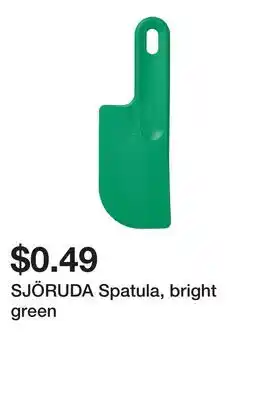 Ikea SJÖRUDA Spatula, bright green offer