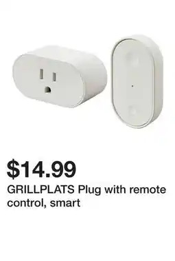 Ikea GRILLPLATS Plug with remote control, smart offer