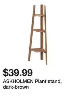 Ikea ASKHOLMEN Plant stand, dark-brown offer