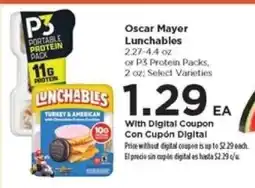 Food 4 Less Oscar Mayer Lunchables offer