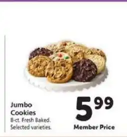Safeway Jumbo Cookies offer